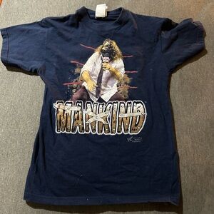 Vintage Mankind Mick Foley WWF Wrestling shirt